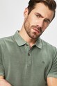 Premium by Jack&Jones - Тениска с яка зелен 12151449