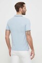 Armani Exchange polo de bumbac 8NZF75.Z8M5Z albastru SS25
