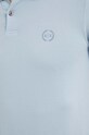 Armani Exchange polo de bumbac albastru 8NZF75.Z8M5Z