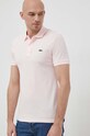 Lacoste polo de bumbac roz PH4012