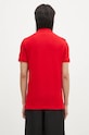 Odzież Lacoste polo bawełniane PH4012 czerwony