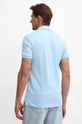 blue Lacoste cotton polo shirt