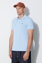 Lacoste cotton polo shirt blue PH4012