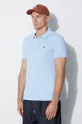 blue Lacoste cotton polo shirt