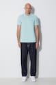 Lacoste polo de bumbac PH4012 turcoaz AW25
