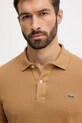 Lacoste polo bawełniane beżowy PH4012