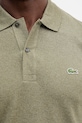 Bavlněné polo tričko Lacoste PH4012 zelená