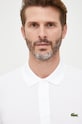 Lacoste polo bawełniane biały PH4012