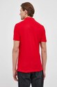 Odzież Lacoste polo bawełniane PH4012 czerwony
