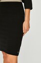 Tommy Hilfiger - Obojstranná sukňa WW0WW24077 čierna