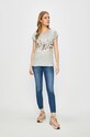 Lee - Jeansy Scarlett Cropped L30CPFYO niebieski SS21