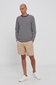 Lacoste Szorty FH0910 FH0910 beżowy SS21