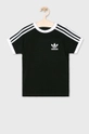 czarny adidas Originals - T-shirt dziecięcy 128-164 cm DV2902 Chłopięcy