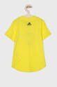 adidas Performance - Detské tričko 110-176 cm DV1652 DV1652 žltá SS19