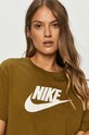 Nike Sportswear - T-shirt zielony BV6175
