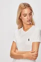 biały Polo Ralph Lauren - T-shirt 211734144001