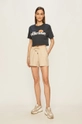 Ellesse - T-shirt Alberta Cropped Tee granatowy