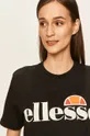 czarny Ellesse - T-shirt Alberta Cropped Tee