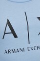 Хлопковая футболка Armani Exchange голубой 8NYT70.YJ16Z