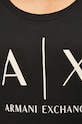 Бавовняна футболка Armani Exchange 8NYT70.YJ16Z темно-синій
