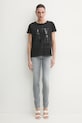 Armani Exchange t-shirt 8NYTCX.YJG3Z czarny AA00