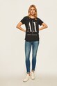 Armani Exchange t-shirt 8NYTCX.YJG3Z granatowy AA00