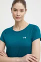 πράσινο Μπλουζάκι Under Armour Γυναικεία