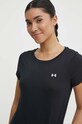 Under Armour - Μπλουζάκι με ελαστάν μαύρο 1328964