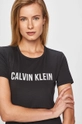 čierna Calvin Klein - Tričko Dámsky