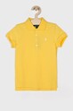 Polo Ralph Lauren - Felső 128-176 cm elasztánnal sárga 313698589010