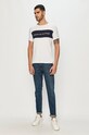 Tommy Hilfiger - Μπλουζάκι UM0UM01170 λευκό AA00