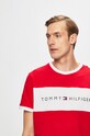 Tommy Hilfiger - Μπλουζάκι κόκκινο UM0UM01170