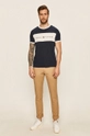 Tommy Hilfiger - T-shirt UM0UM01170 granatowy