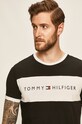Tommy Hilfiger - Μπλουζάκι μαύρο UM0UM01170