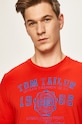 Tom Tailor Denim - T-shirt czerwony 1008637