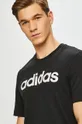 czarny adidas - T-shirt DU0404