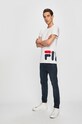 Fila - Pánske tričko 684489 biela SS19