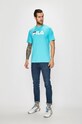 FILA - T-shirt/polo 681093 681093 niebieski SS21