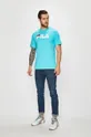 FILA - T-shirt/polo 681093 niebieski
