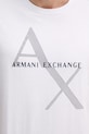 Armani Exchange - Pánske tričko 8NZT76.Z8H4Z biela