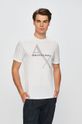 biela Armani Exchange - Pánske tričko Pánsky