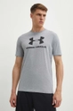 szary Under Armour T-shirt 1329590 Męski