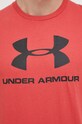 Under Armour t-shirt 1329590 bordowy