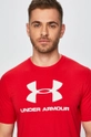 piros Under Armour t-shirt 1329590