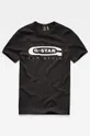 czarny G-Star Raw - T-shirt D15104.336.6484