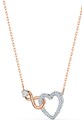 Swarovski - Ogrlica Infinity 5518865 zlatna SS20