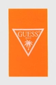 oranžna Guess Jeans brisača za plažo Moški