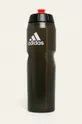 чорний adidas Performance - Пляшка для води 0,75 L Чоловічий