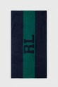 Pamučni ručnik Ralph Lauren mornarsko plava RL.SIGNATURE