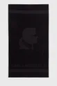 czarny Karl Lagerfeld - Ręcznik KL18TW01 Męski
